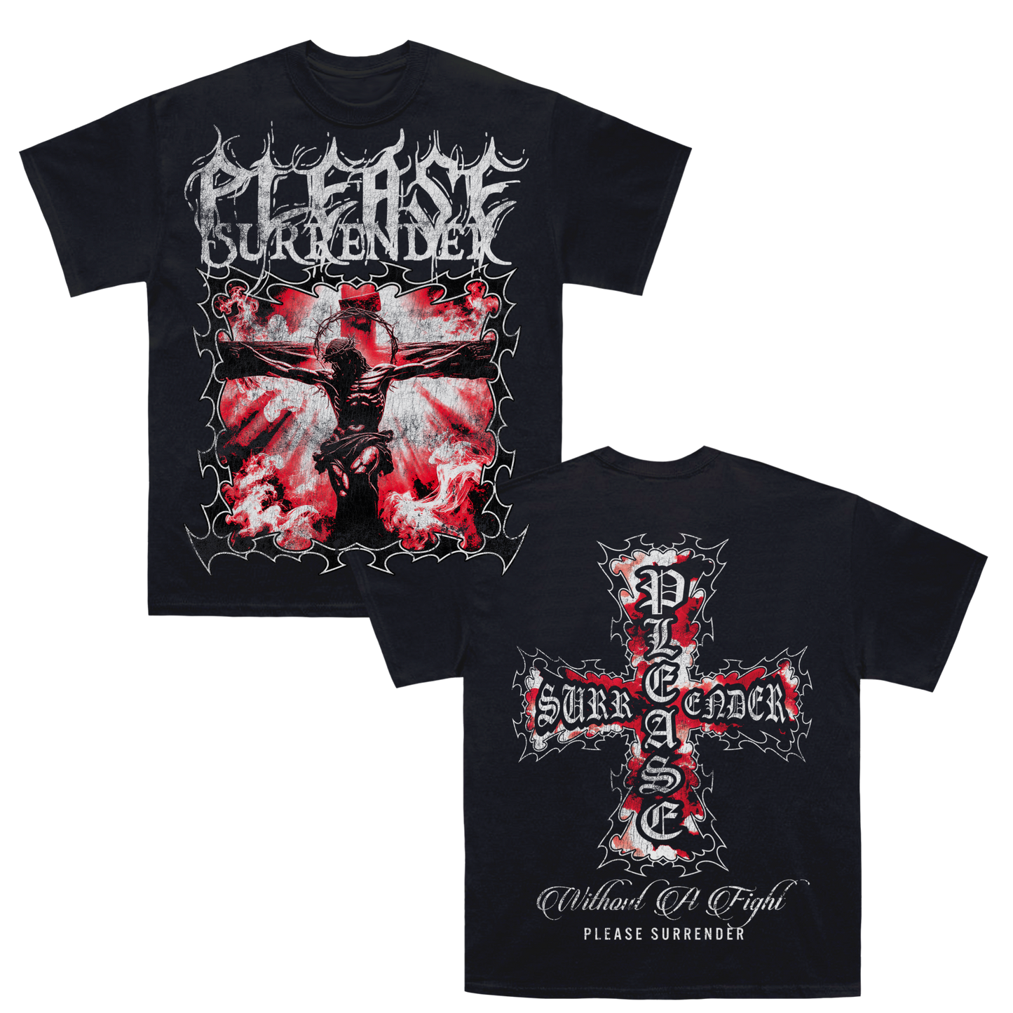 Araña Sinner Tee Front and Back