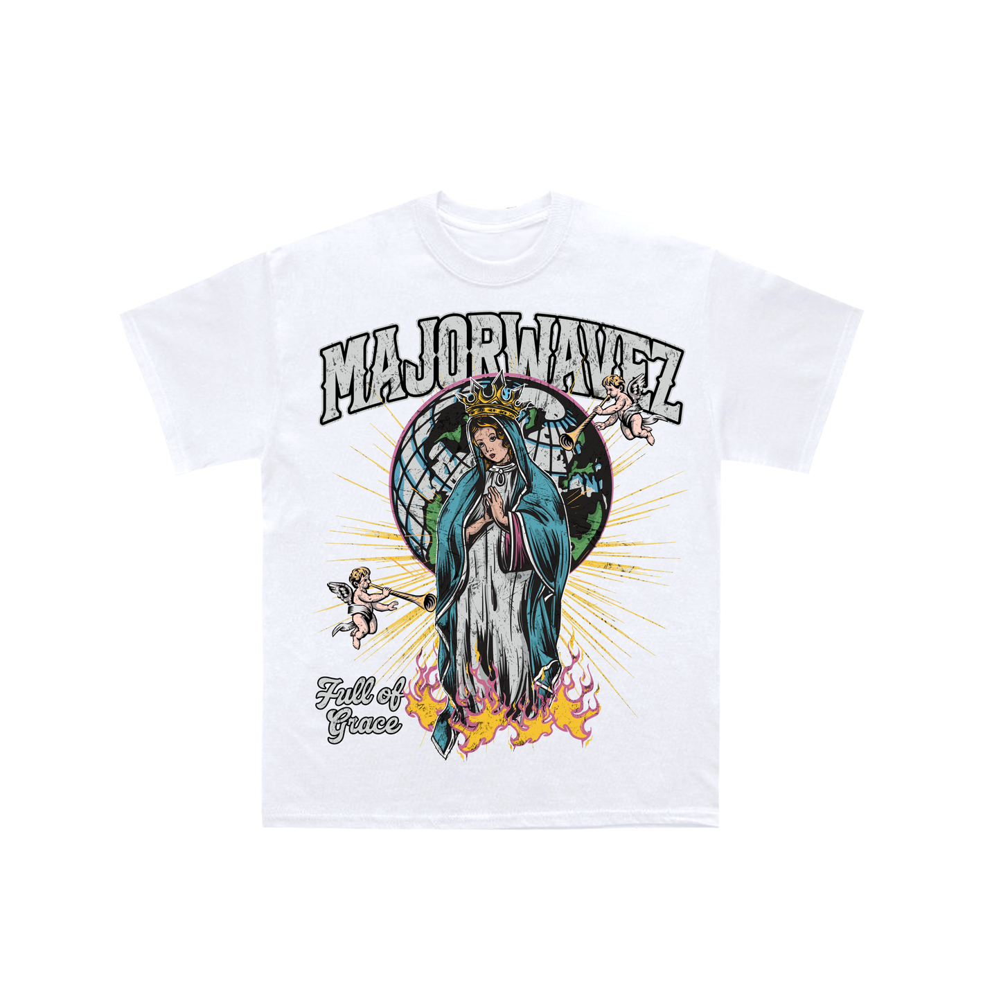 Grace White Tee
