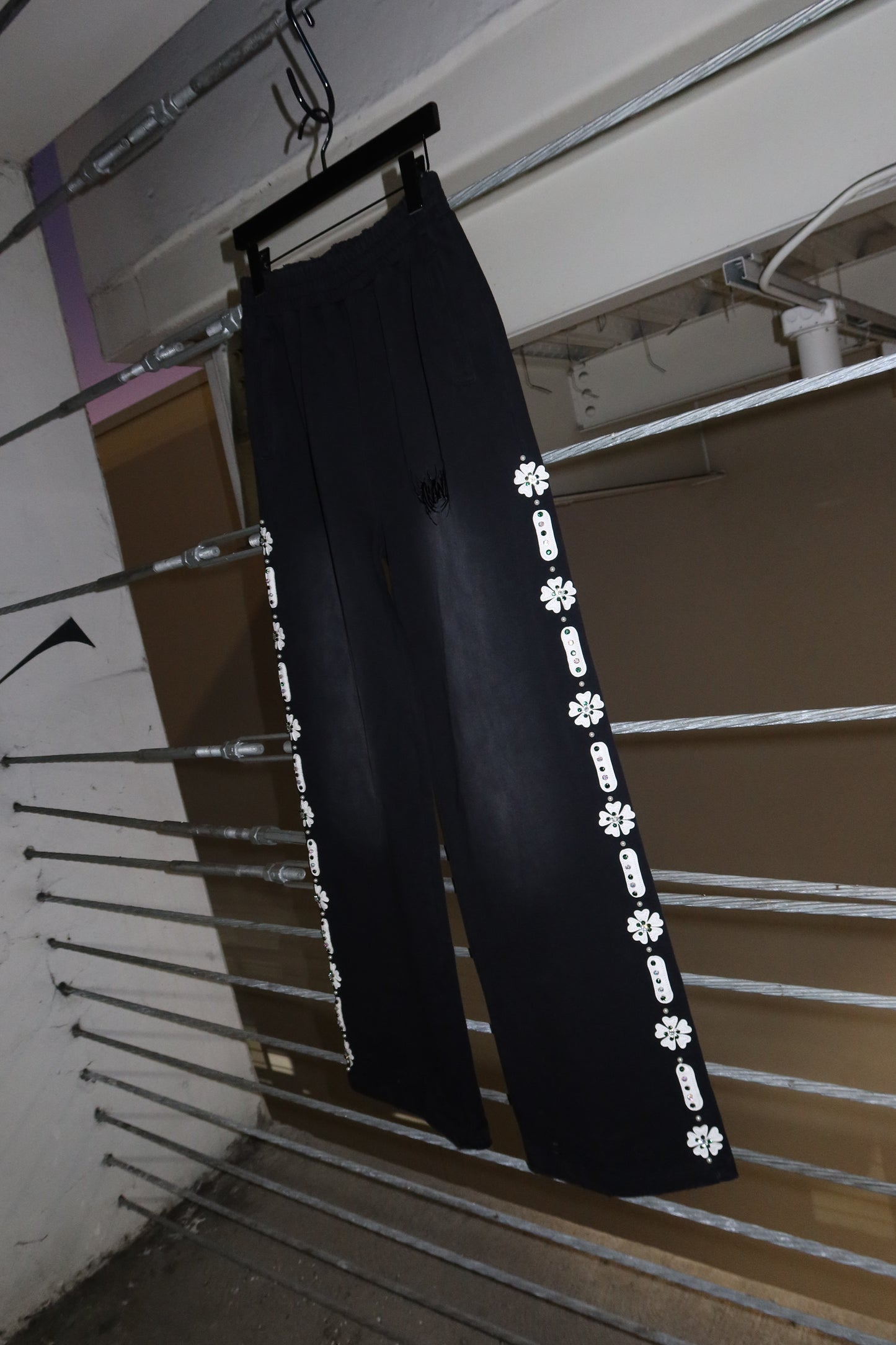 Flower Diamond Pants