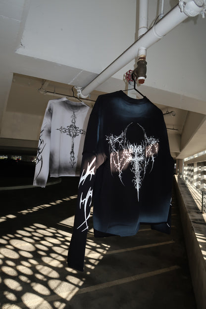 Araña Airbrush Black Tee