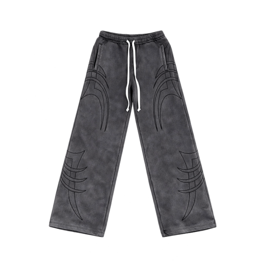 Araña Stone Black Padded Pants