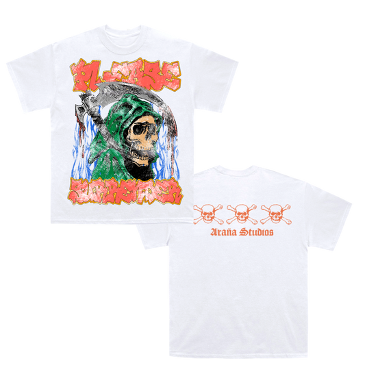 Please Surrender Reaper Tee Front and Back