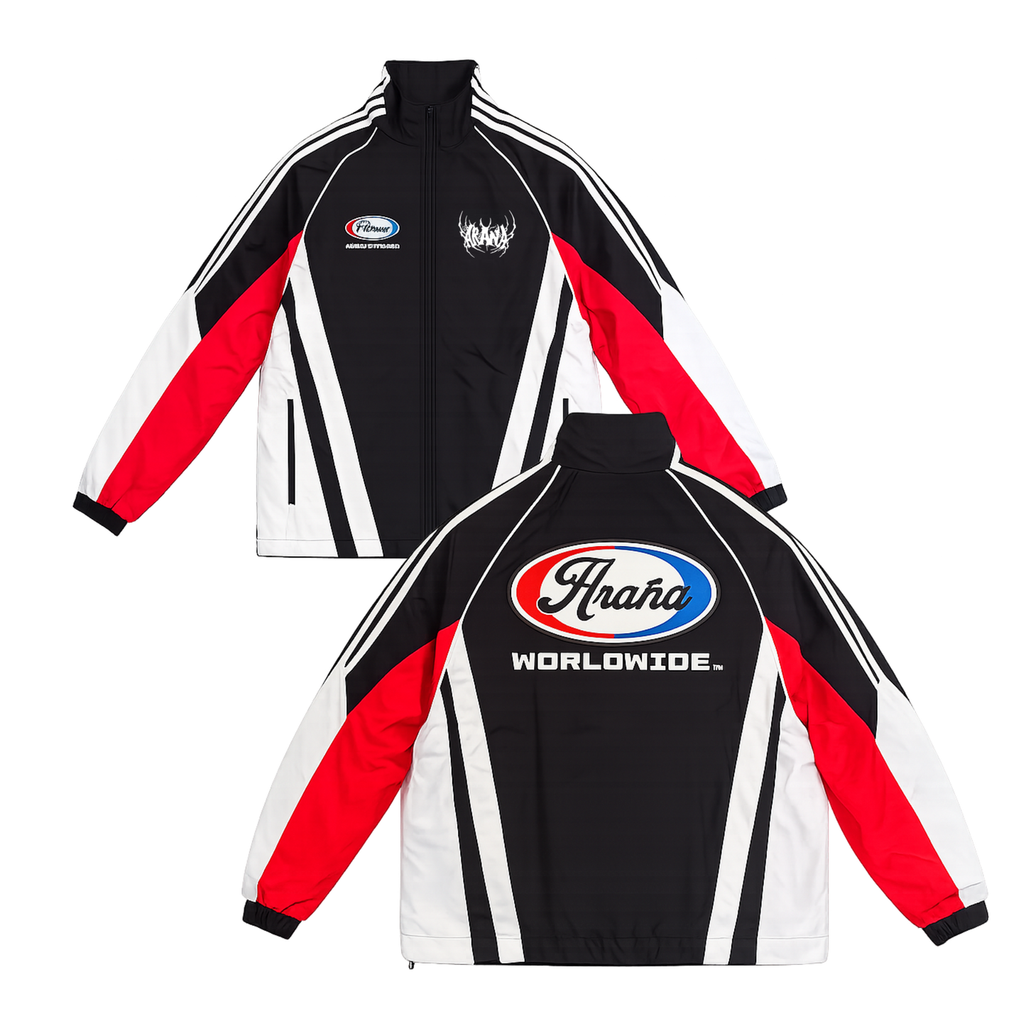 Araña Runner Red Nylon Jacket