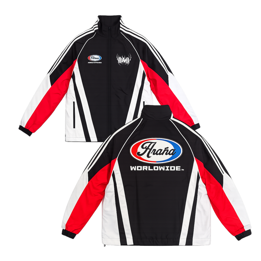 Araña Runner Red Nylon Jacket