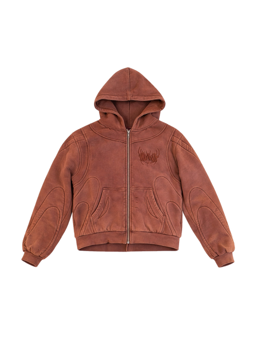 Araña Brown Padded Jacket