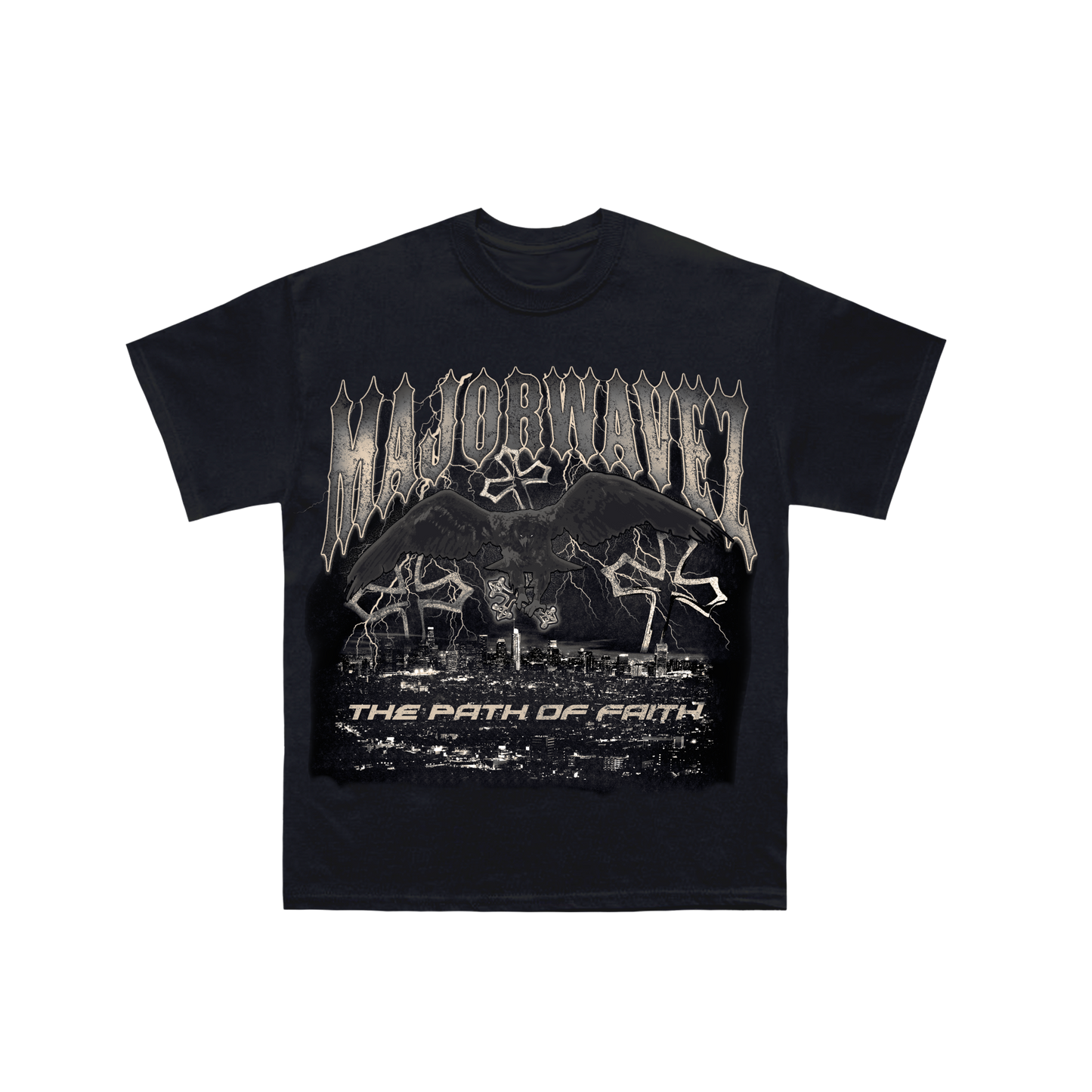 Cross StoneWash Tee