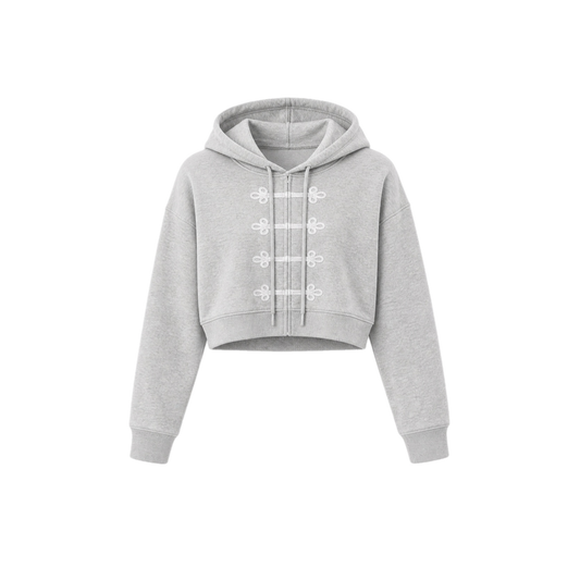 Women Grey Zip-up Jacket