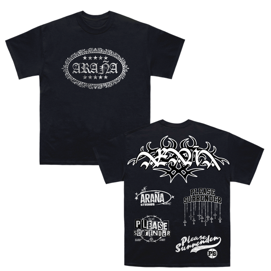 Araña Logo Blast Front and Back