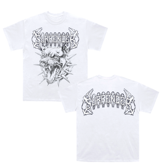 Araña Dog Tee Front and Back