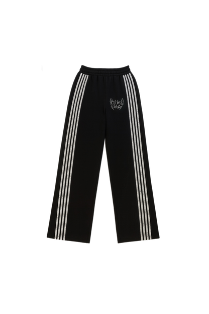 Rhinestone Stripe Pants