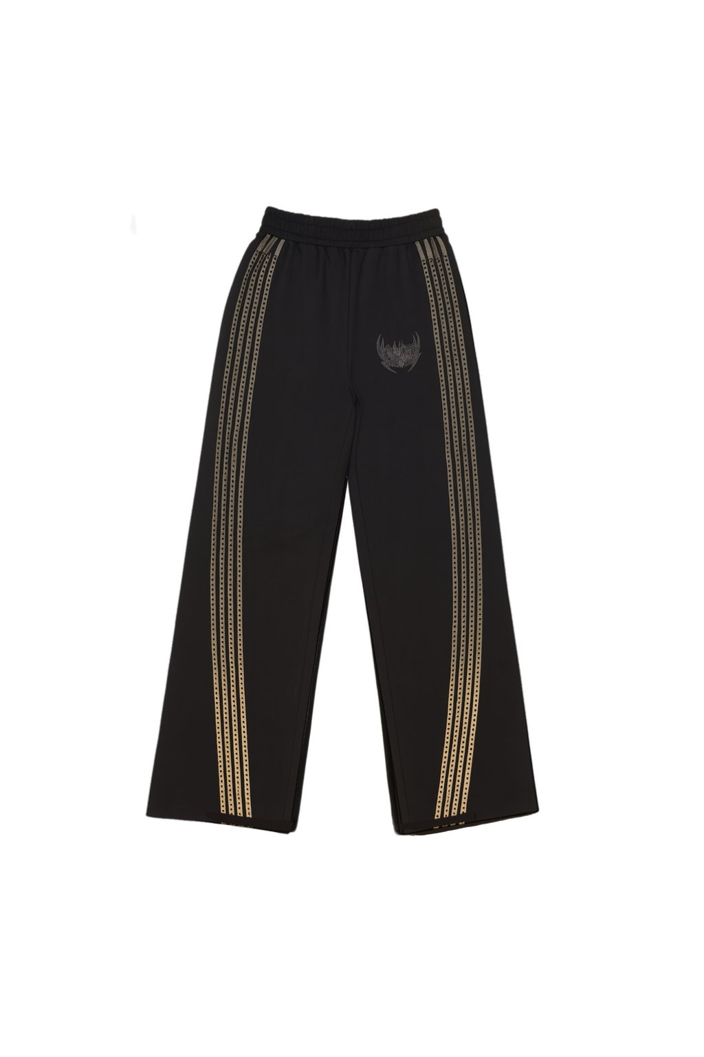 Rhinestone Stripe Pants Ombré