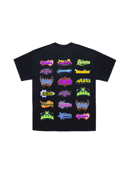 Araña Multi logo blast