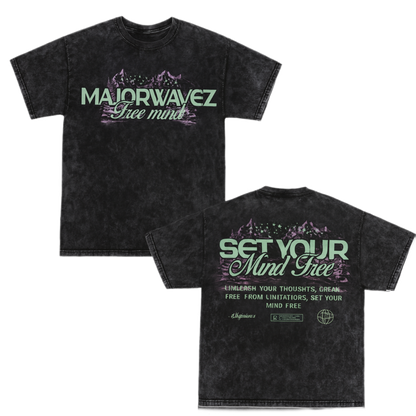 Front + Back Mind StoneWash Tee