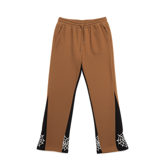 Araña Brown Flare Pants Unisex