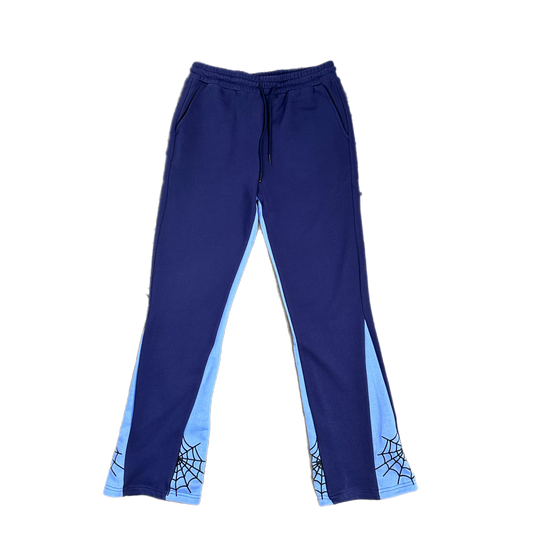 Araña Blue Flare Pants Unisex