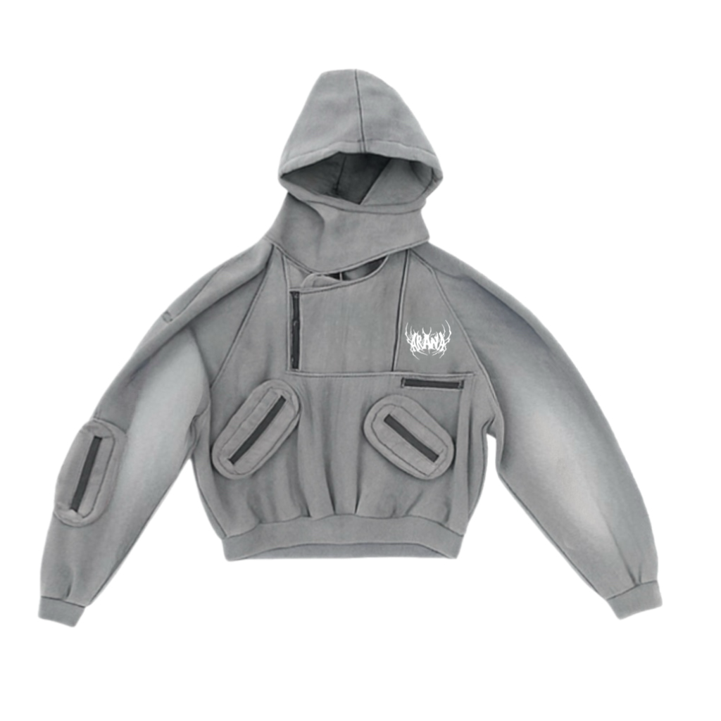 Araña Aged Gray Hoodie