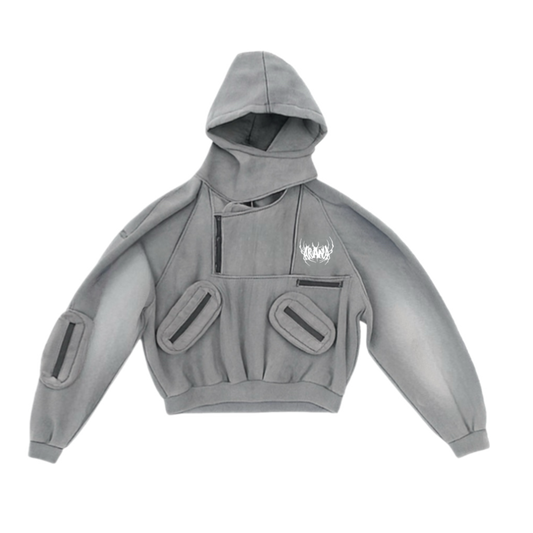 Araña Aged Gray Hoodie
