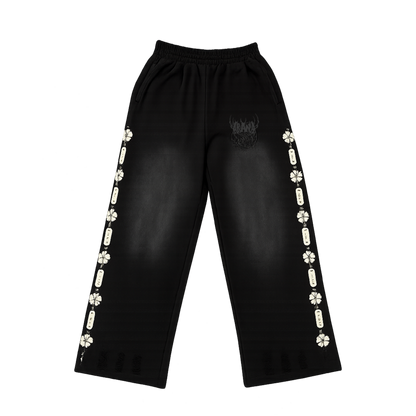 Flower Diamond Pants