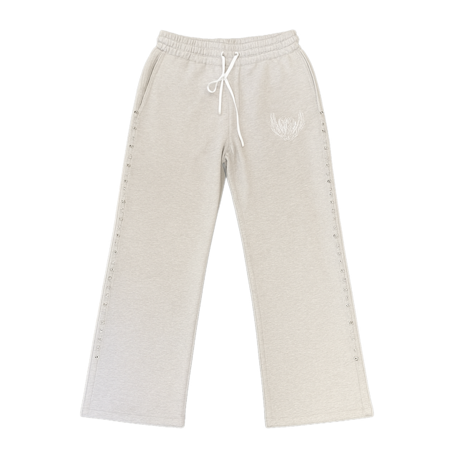 Grey Pearl Diamond Pants