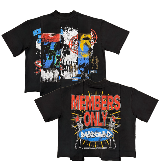 Araña Split Tee Front and Back